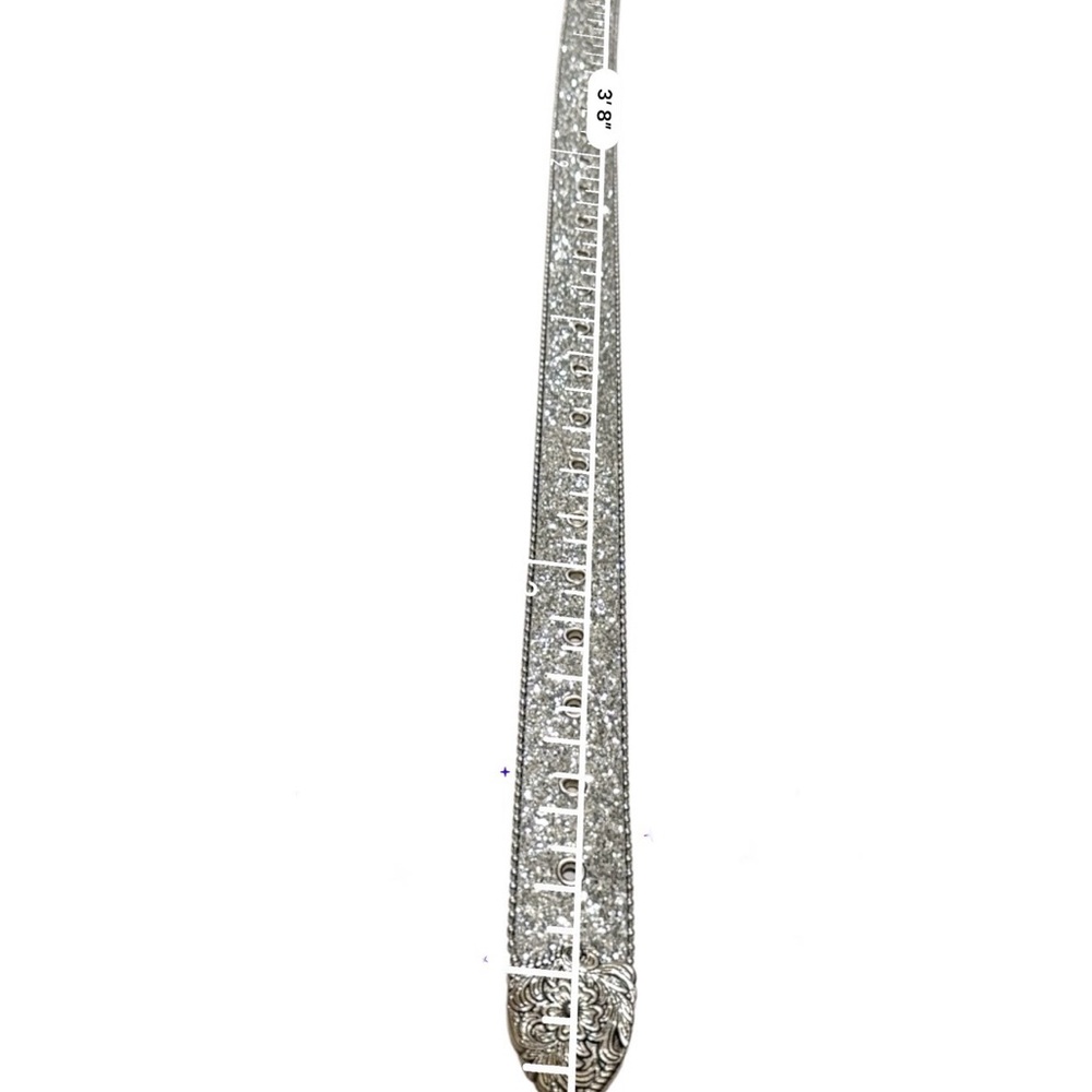 Buckle Glitz Rhinestone Belt - Picture 9 of 16